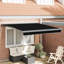 Ebern Designs Polyester Cover Retractable Patio Awning-1583749080-1583749029