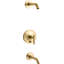 Purist Rite-Temp Bath And Shower Trim Set With Push-Button Diverter And Lever Handle, Less Showerhead-727949493-675974348