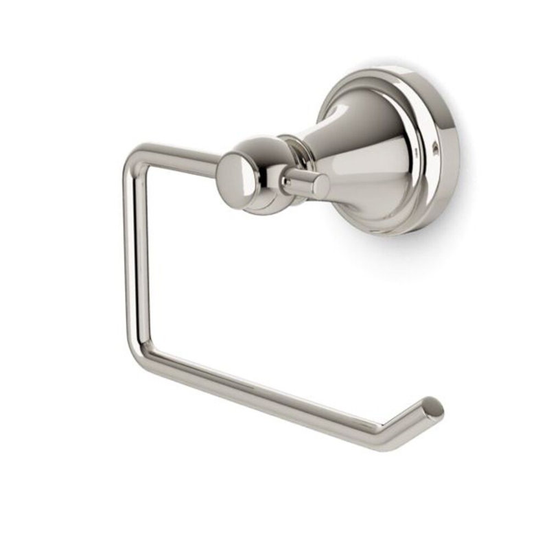 Trova Classic Toilet Paper Holder Polished Nickel, Polished Nickel