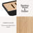 Minimalist Hand Soap Dish Rubber and Wood-113869101