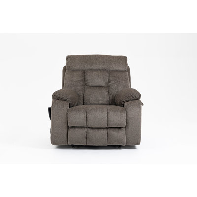 Old Age Electric Lift Chair, Flat High Density Foam Electric Sofa, With Heating And Massage Functions, Can Tilt To 180 Degrees, 2 Pocket Cup Holders, 2 Remote Controls, Dual OKIN Motors