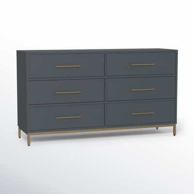 Marino 60" Mahogany Double Dresser