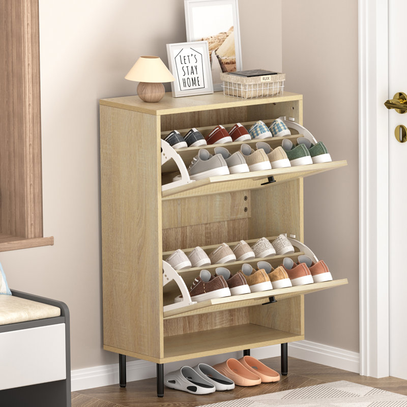 Armoire de rangement à chaussures 12 paires Lismore
