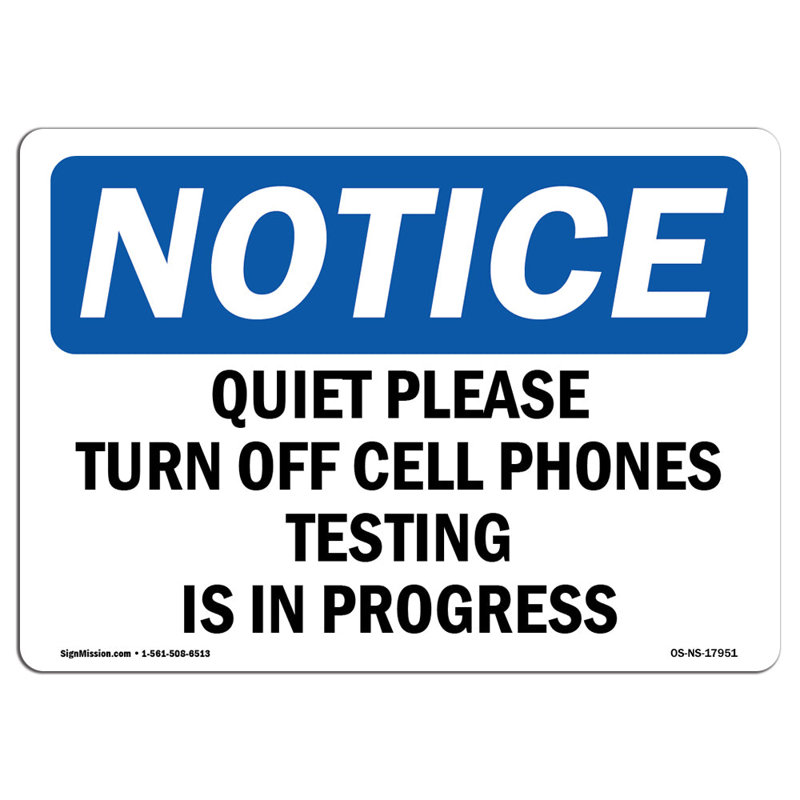 Notice Sign