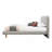 Gray Boucle Bed-114265290