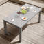 Calliana Rectangular Metal Outdoor Dining Table - 157.48 cm W 83.82 cm D-96330445