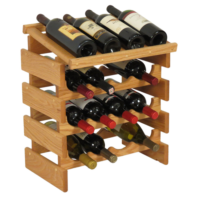 Support à vin Geis, Chêne clair