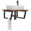Asmar 60cm Solid Wood Bathroom Vanity Top-1376125641