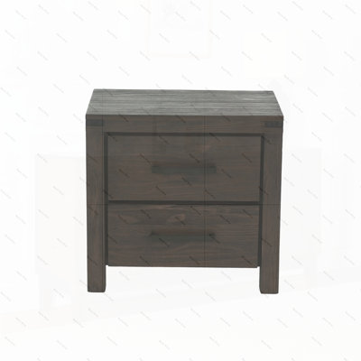 Table de chevet 2 tiroirs