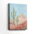 Sunny Saguaro II -Gallery Wrapped Cavas-1202686604
