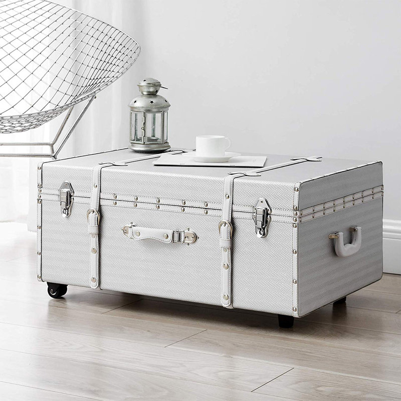 The Designer Wheeled Trunk, Grey