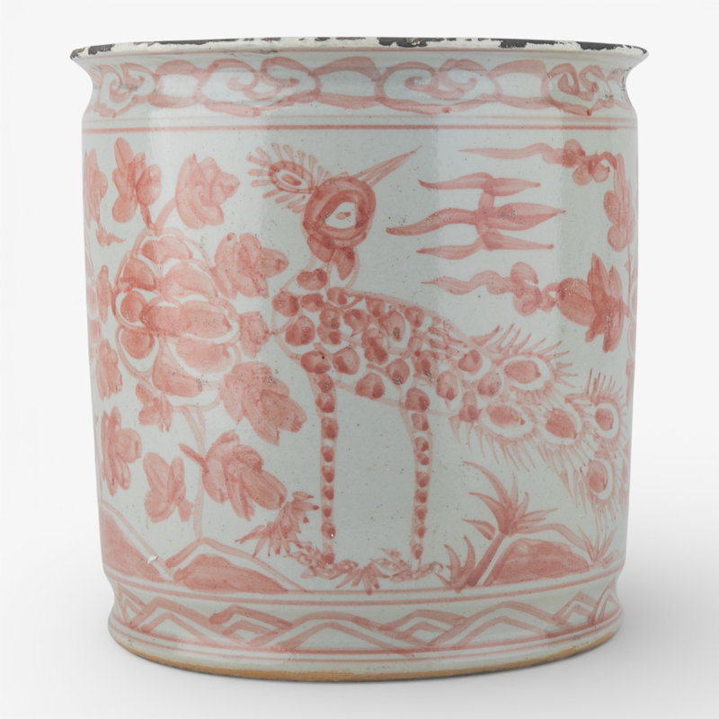 Handcrafted Round Planter