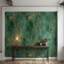Papier peint texturé abstrait vert