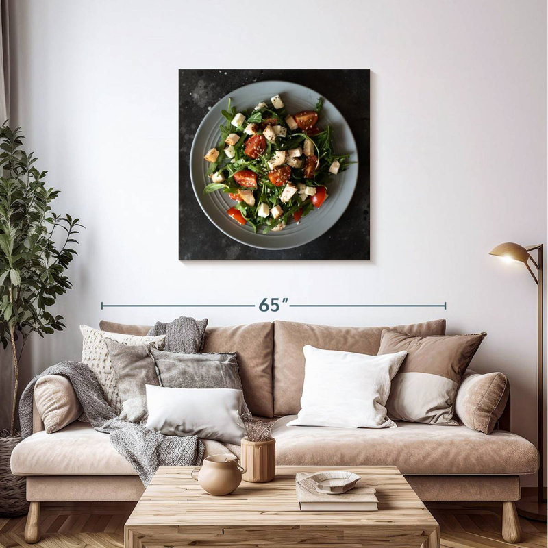 Salade de poulet à la feta Yarlin, H 36 po x l 36 po