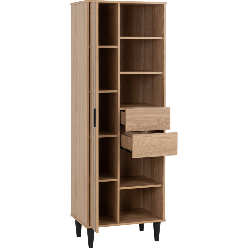 Tessa 180cm H x 63cm W Bookcase
