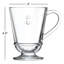 Napoleon Bee Glass Coffee Mug