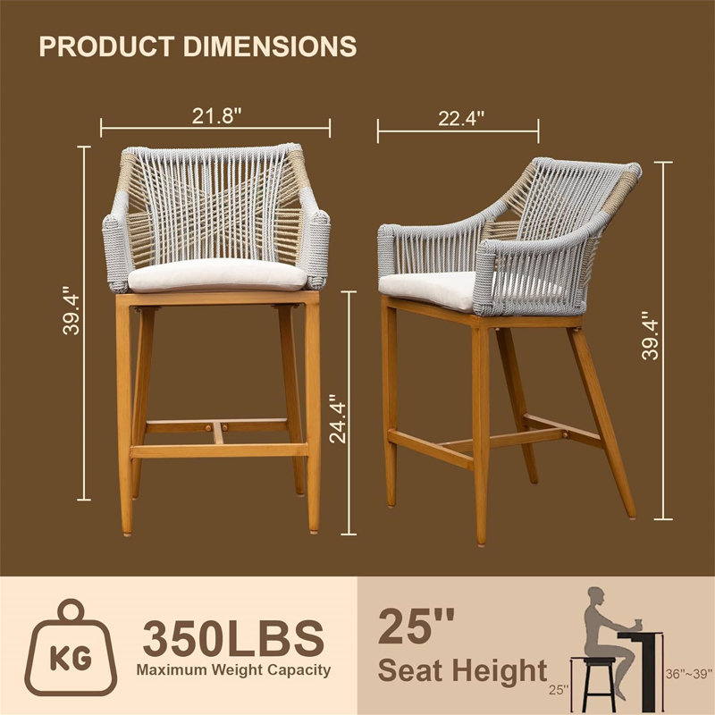 Bar Stools Set Of 2