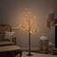 5.55' Lighted Artificial Pine Christmas Tree