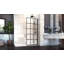 Eurolite 34 in. W x 76 in. H Fixed Single Panel Semi-Frameless Shower Screen Door-92529028