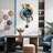 26.4"LED Silent Wall Clock Multi-Function Display Voice-Activated Wall Clock