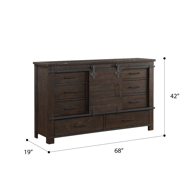 Commode 8 tiroirs Cisbrough