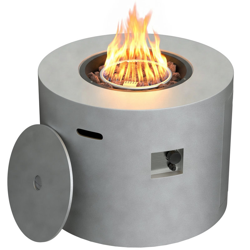Round Propane Smokeless Fire Pit