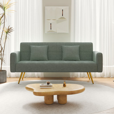Timiah Twin 71.26'' Upholstered Convertible Sofa