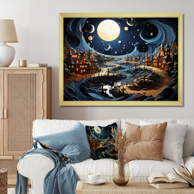" Surrealism Dreamscapes River I "