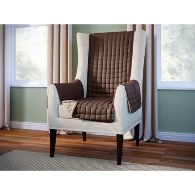 Brystol Box Cushion Wingback Slipcover