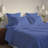 Hotel Luxurious Bamboo Blend Deep Pockets Breathable Cooling Bed Sheet Set 2000 Series-963829627-1060586726