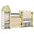 Kids Bookshelf Toy Storage Organizer With 17 Bins And 5 Bookshelves,Multi-functional Nursery Organizer Kids Furniture Set Toy Storage Cabinet Unit with HDPE Shelf and Bins-1689498430