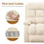 Fauteuil inclinable moderne rembourré avec coussins moelleux et accoudoirs rembourrés-1395358328
