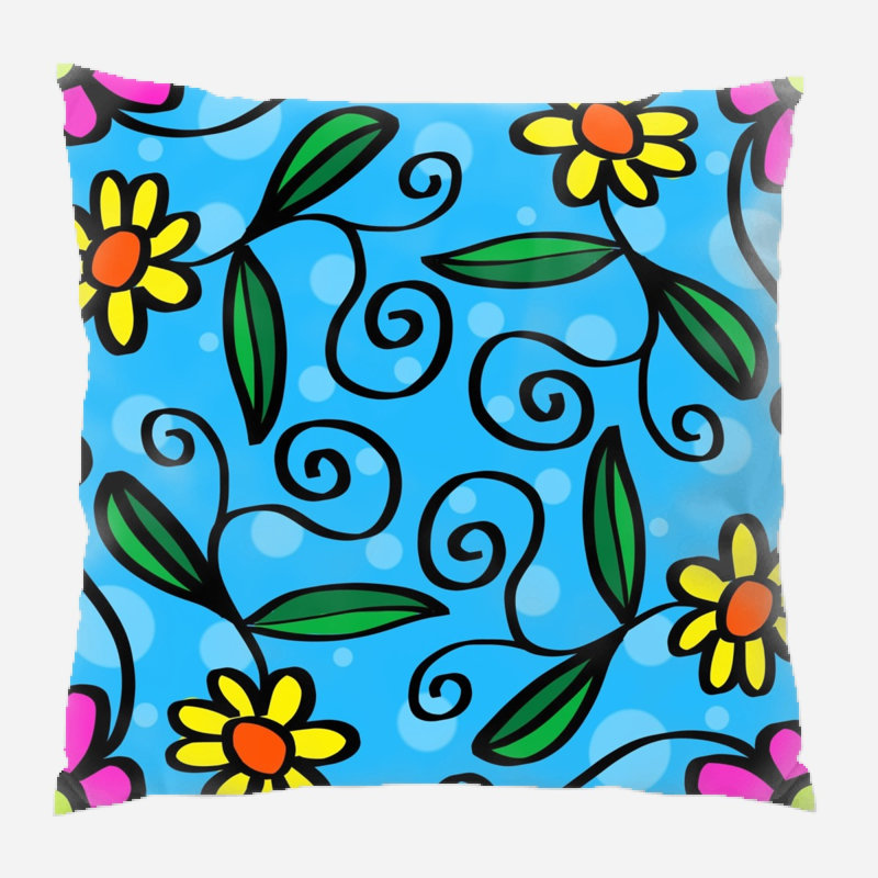 Coussin abstrait, Intérieur