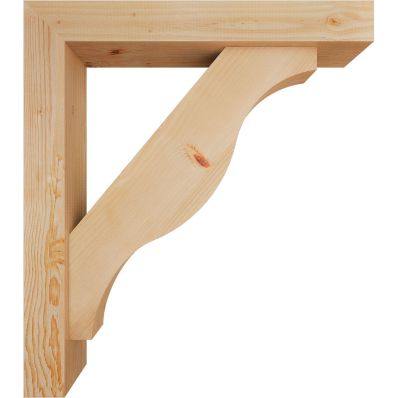 Support Funston Block avec support décalé, 24 x 30, Sapin Douglas de l 5 1/2 po (lisse)