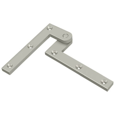 Deltana PH40U15 4-3/8" x 5/8" x 1-7/8" Hinge in Brushed Nickel Pair