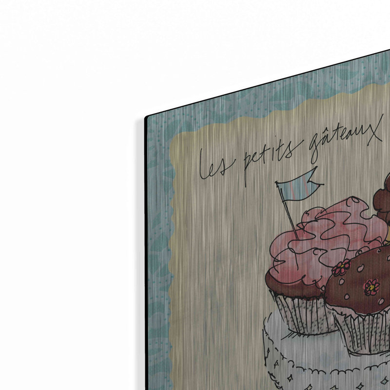 «Dessert Veuillez II» par Sue Schlabach, art mural en métal, H 24 po x l 24 po