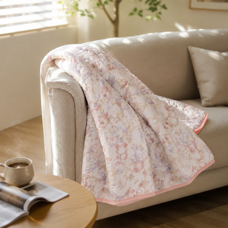 Courtepointe en coton Courtepointe climatiseur Summer Cool, Blanc