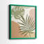 Impression encadrée Mid-Century Palm I-Premium - prête à être accrochée - aucun clou requis - aucun clou requis-509889226-509889847
