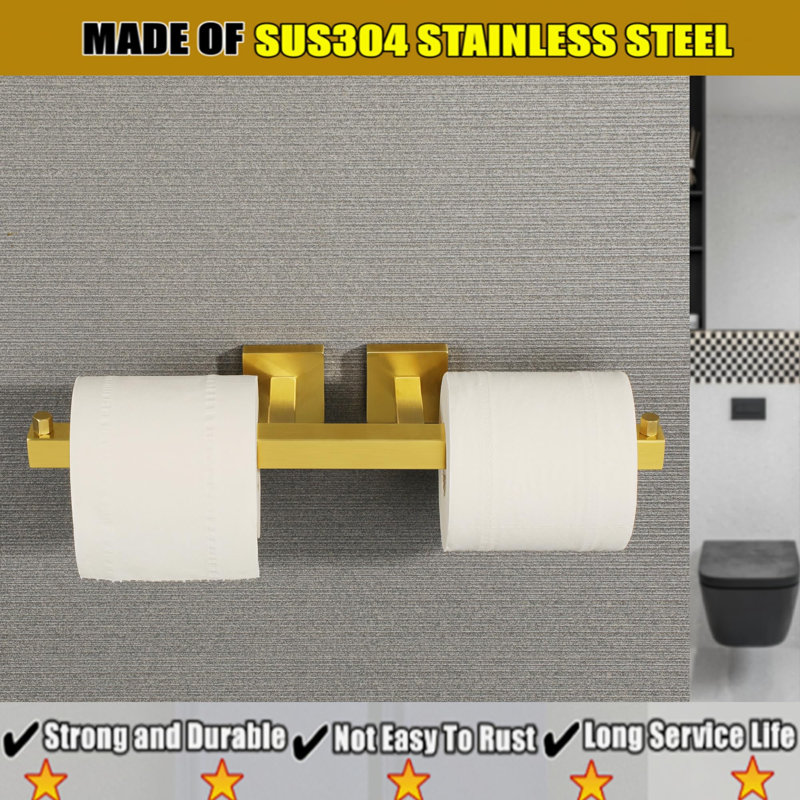 Wall Mounted Toilet Paper Holder