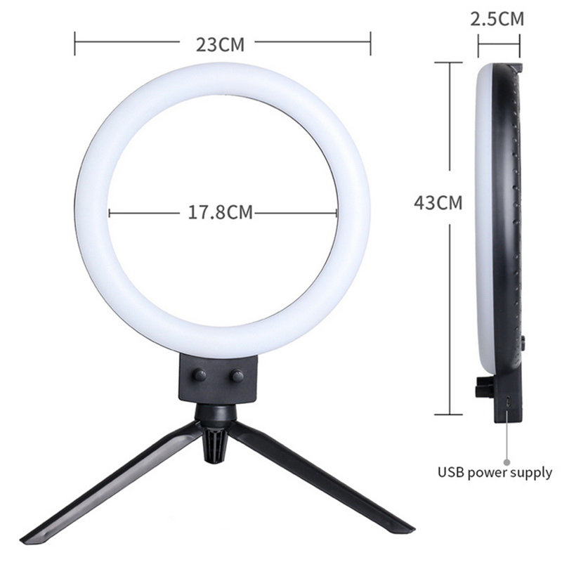Bague d’éclairage à del à luminosité réglable