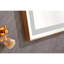 48*36 LED Lighted Bathroom Wall Mounted Mirror With High Lumen+Anti-Fog Separately Control