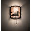 Bentson 1 - Light Flush Mounted Sconce