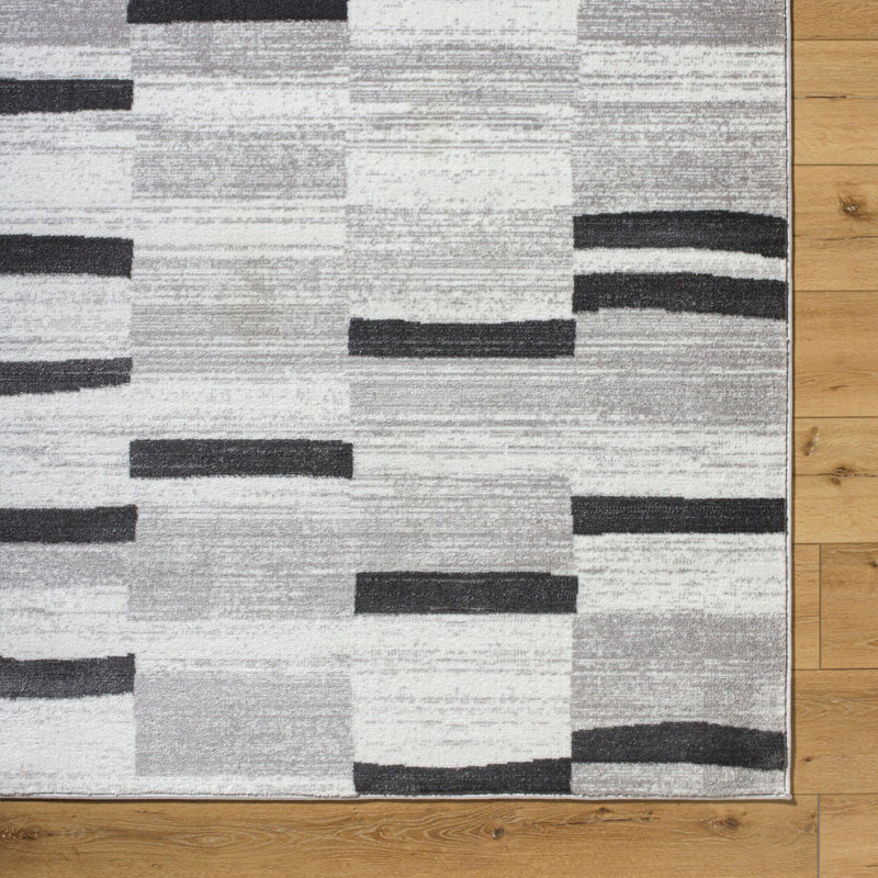 Beyanka Abstract Machine Tufted Area Rug, Rectangle 200 x 275 cm