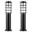 New Canaan Frosted Bollards
