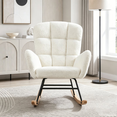 Fauteuil à bascule Teddy