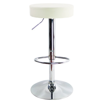Aavi Swivel Upholstered Adjustable Height Counter Stool