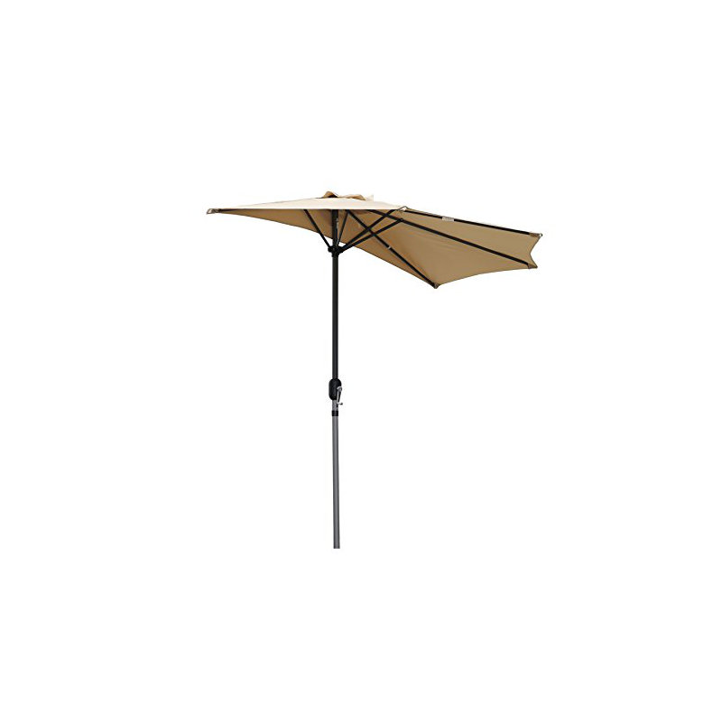 Carshalt 250cm Market Parasol, Beige