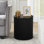 Fluted Round End Tables