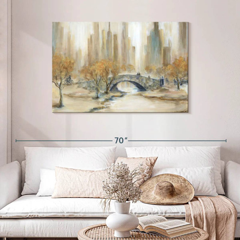 Sireci Empty Central Park, 30" H x 45" W