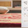 Dunbar Oriental Handmade Tufted Wool Rust Area Rug